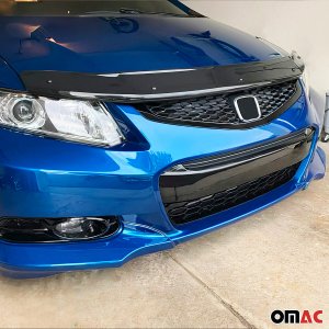 Honda Civic Hood Deflector + Wind Deflector - Omac - 4Pcs - '12-'16